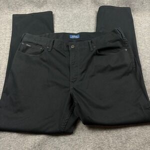 Vtg. 90s Ralph Lauren The Prospect Straight Pants 40x32 Talon Zipper Rare *READ